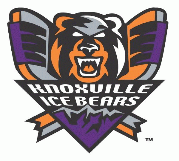 knoxville ice bears 2004-pres alternate logo v2 iron on heat transfer
